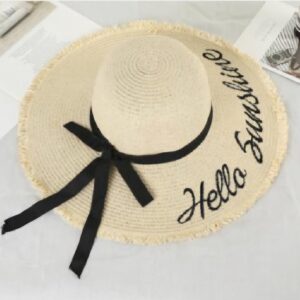 Hello Sunshine Summer Hat - Cream