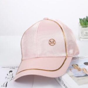 Satin Baseball Cap - Pink