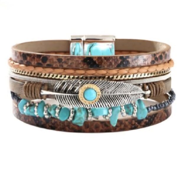 product-vintage-big-leather-bracelet-feather-turquoise-5